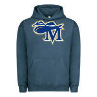 Pigment Midnight Navy montreat college cavaliers vectorized Urban Hoodie - linhVisuals