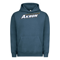 Pigment Midnight Navy akron university Urban Hoodie - linhVisuals
