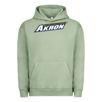 Pigment Oil Green akron university Urban Hoodie - linhVisuals