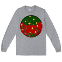 Heather Grey christmas Long Sleeve Tee - BundleAndBundleShop