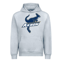 Heather Grey university of akron Urban Hoodie - linhVisuals