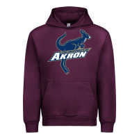 Mauve Wine university of akron Urban Hoodie - linhVisuals