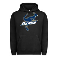 Pigment Black university of akron Urban Hoodie - linhVisuals
