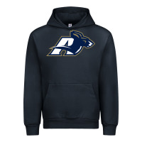 Navy akron university zips Urban Hoodie - linhVisuals