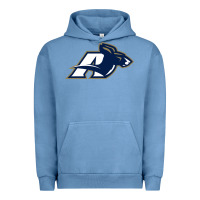 Pigment Pebble Blue akron university zips Urban Hoodie - linhVisuals