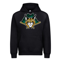 Black lynchburg hillcats Baseball Urban Hoodie - linhVisuals