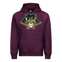 Mauve Wine lynchburg hillcats Baseball Urban Hoodie - linhVisuals