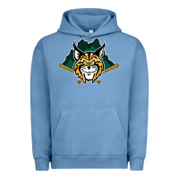 Pigment Pebble Blue lynchburg hillcats Baseball Urban Hoodie - linhVisuals