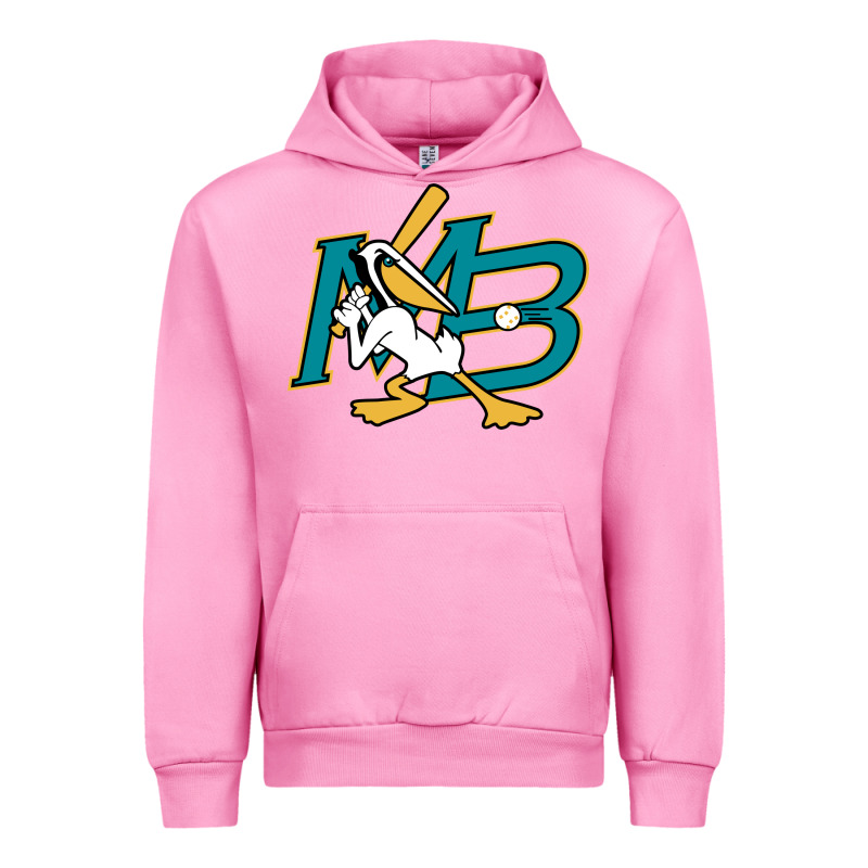 The Myrtle Beach Pelicans Baseball Urban Hoodie by linhVisuals | Teevron