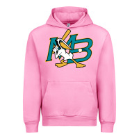 Fuchsia Pink the myrtle beach pelicans baseball Urban Hoodie - linhVisuals