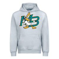 Heather Grey the myrtle beach pelicans baseball Urban Hoodie - linhVisuals