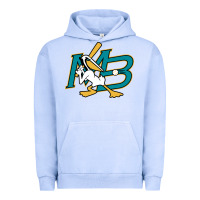 Pigment Grape Ice the myrtle beach pelicans baseball Urban Hoodie - linhVisuals