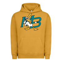 Pigment Peanut Butter the myrtle beach pelicans baseball Urban Hoodie - linhVisuals