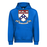 Cobalt the pennsylvania quakers Urban Hoodie - linhVisuals