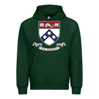 Forest Green the pennsylvania quakers Urban Hoodie - linhVisuals