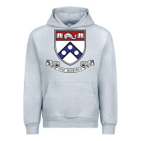 Heather Grey the pennsylvania quakers Urban Hoodie - linhVisuals