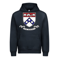 Navy the pennsylvania quakers Urban Hoodie - linhVisuals