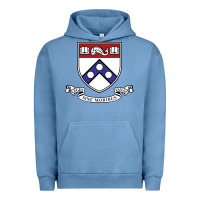 Pigment Pebble Blue the pennsylvania quakers Urban Hoodie - linhVisuals