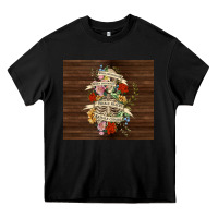Black kinda emotional with skeleton Heavy Core Tee - TumblerDesignByShophia