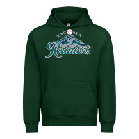 Forest Green the tacoma rainiers Baseball Urban Hoodie - linhVisuals
