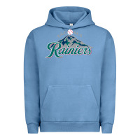 Pigment Pebble Blue the tacoma rainiers Baseball Urban Hoodie - linhVisuals