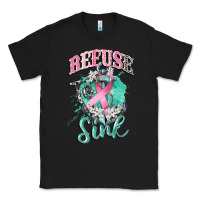 Black refuse to sink cancer Classic Tee - CowGirlArtShop