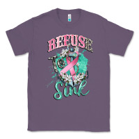 Lavender refuse to sink cancer Classic Tee - CowGirlArtShop