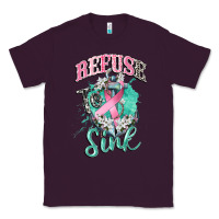 Plum refuse to sink cancer Classic Tee - CowGirlArtShop