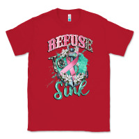 Red refuse to sink cancer Classic Tee - CowGirlArtShop