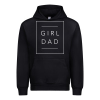 Black father of girls tee, proud new girl dad t shirt Urban Hoodie - linhVisuals