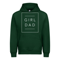 Forest Green father of girls tee, proud new girl dad t shirt Urban Hoodie - linhVisuals