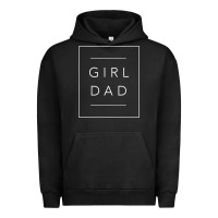 Pigment Black father of girls tee, proud new girl dad t shirt Urban Hoodie - linhVisuals