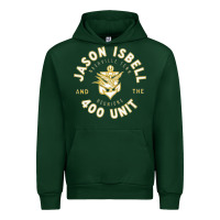 Forest Green jason isbell and the 400 unit Urban Hoodie - linhVisuals