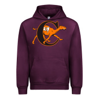 Mauve Wine campbell fighting camels Urban Hoodie - linhVisuals