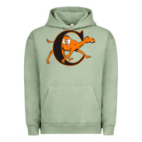 Pigment Oil Green campbell fighting camels Urban Hoodie - linhVisuals