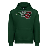 Forest Green hecho en mexico aztec calendar mexican eagle t shirt Urban Hoodie - linhVisuals