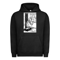 Pigment Black calvin Urban Hoodie - linhVisuals