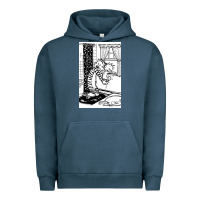 Pigment Midnight Navy calvin Urban Hoodie - linhVisuals