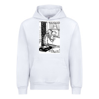 White calvin Urban Hoodie - linhVisuals