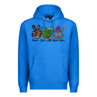True Royal Peace Love Elk Buck Deer Premium Hoodie - LillyAllenDesigns