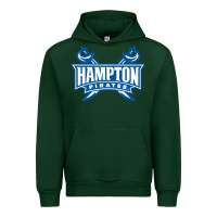 Forest Green hampton pirates Urban Hoodie - linhVisuals