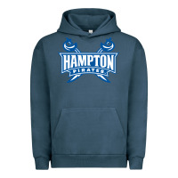 Pigment Midnight Navy hampton pirates Urban Hoodie - linhVisuals