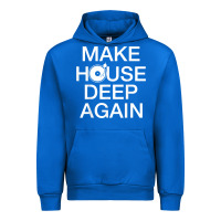 Cobalt make house deep again house music turntable t shirt Urban Hoodie - linhVisuals