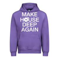 Tulip make house deep again house music turntable t shirt Urban Hoodie - linhVisuals