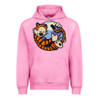 Fuchsia Pink calvin Urban Hoodie - linhVisuals