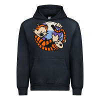 Navy calvin Urban Hoodie - linhVisuals