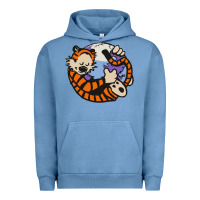Pigment Pebble Blue calvin Urban Hoodie - linhVisuals