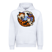 White calvin Urban Hoodie - linhVisuals