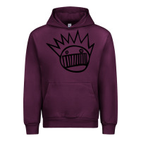 Mauve Wine suitable-ween-boognish-worn Urban Hoodie - linhVisuals