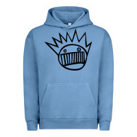 Pigment Pebble Blue suitable-ween-boognish-worn Urban Hoodie - linhVisuals